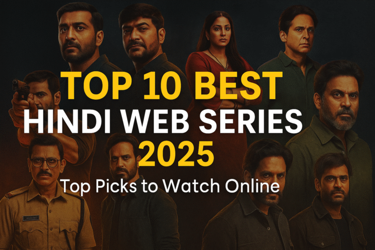 Best Hindi Web Series 2025 – Top 10 Picks to Watch Online