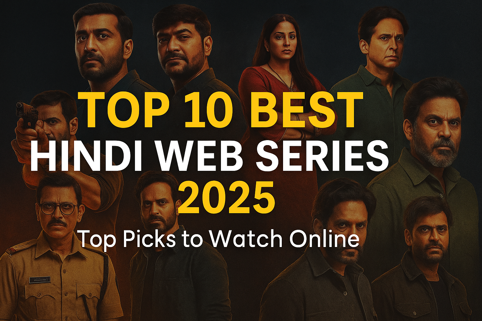 Best Hindi Web Series 2025 – Top 10 Picks to Watch Online